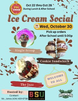 BSU Ice Cream Social